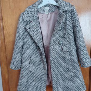 Monsoon 5-6 coat fits 4 yesr old better